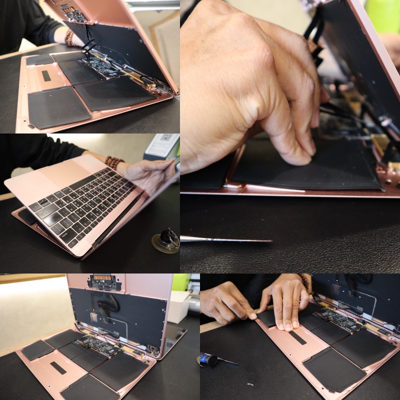 『高雄蘋果電腦換電池』沐Moon-Apple維修概念店，換MacBook電池超專業又快速！